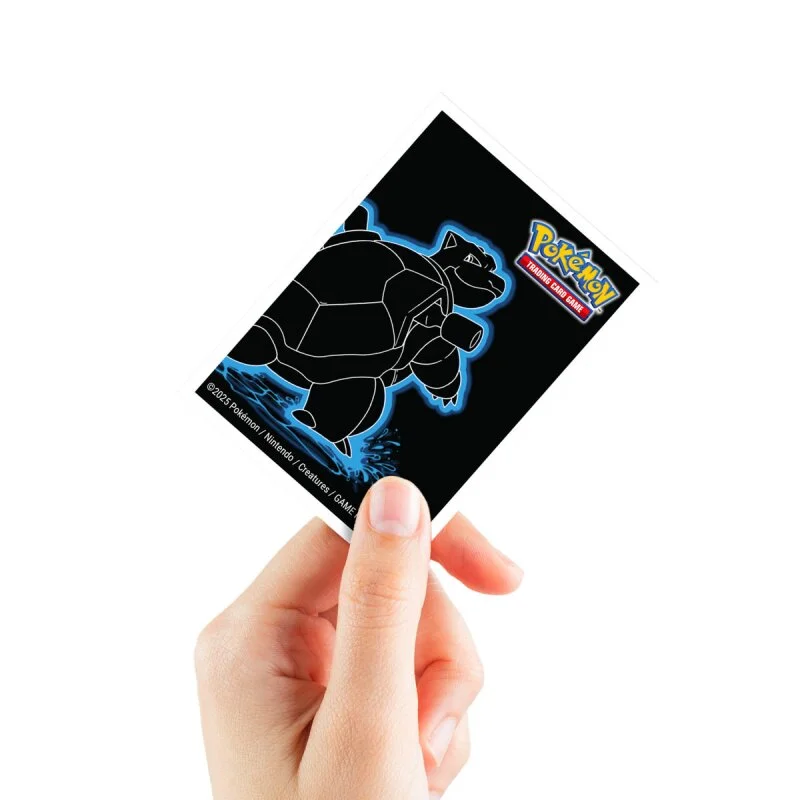 Ultra Pro - Neon Kanto APEX Deck Protector Sleeves Blastoise (105 Sleeves)